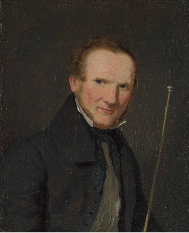 Christen Kobke Portrait of Wilhelm Bendz Spain oil painting art